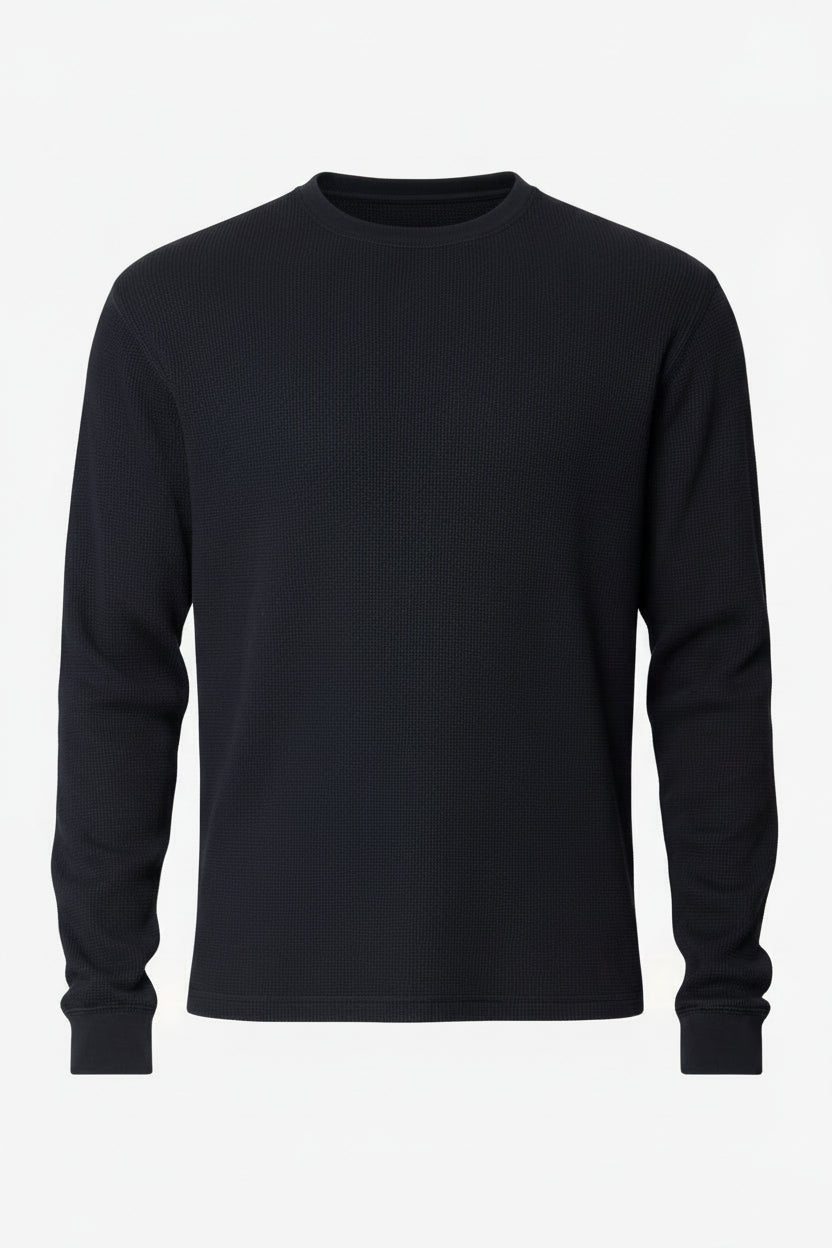 CAMISETA TÉRMICA BÁSICA NEGRA