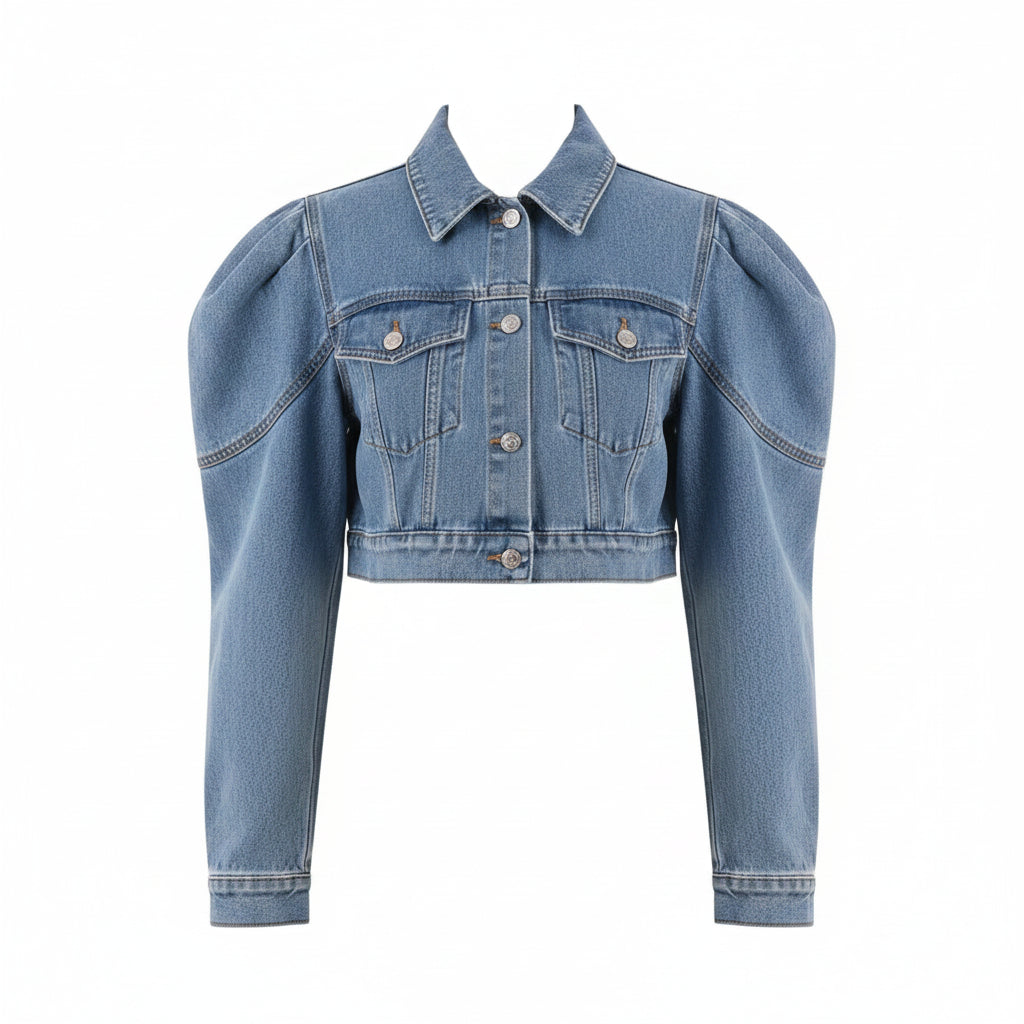 CHAQUETA VAQUERA VINTAGE DENIM CLÁSICO · ESTILO ATEMPORAL
