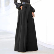 PANTALONES DE PIERNA ANCHA SILUETA FLUIDA · ESTILO CONTEMPORÁNEO