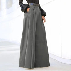 PANTALONES DE PIERNA ANCHA SILUETA FLUIDA · ESTILO CONTEMPORÁNEO