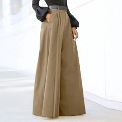 PANTALONES DE PIERNA ANCHA SILUETA FLUIDA · ESTILO CONTEMPORÁNEO