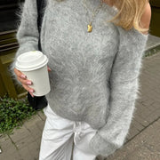 JERSEY DE FELPA HOLGADO CONFORT PREMIUM · ESTILO RELAJADO