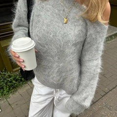 JERSEY DE FELPA HOLGADO CONFORT PREMIUM · ESTILO RELAJADO