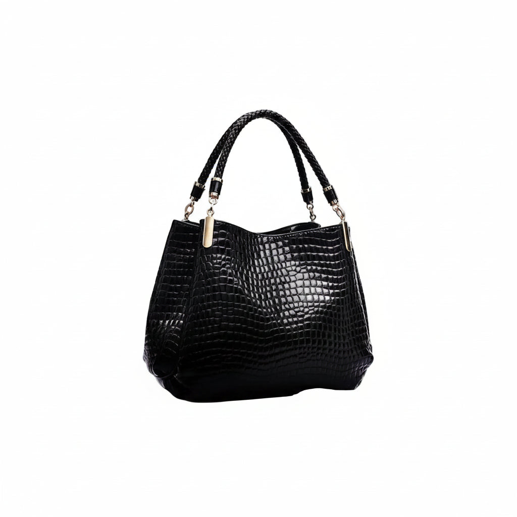 Crocodile Print Tote Bag