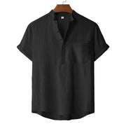 CAMISETA HENLEY KAI DE LINO
