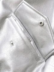CHAQUETA RETRO MOTO IMITACIÓN CUERO · ESTILO VINTAGE MOTORCYCLE