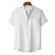 CAMISETA HENLEY KAI DE LINO