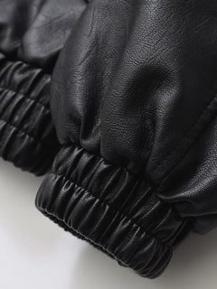 CHAQUETA RETRO MOTO IMITACIÓN CUERO · ESTILO VINTAGE MOTORCYCLE