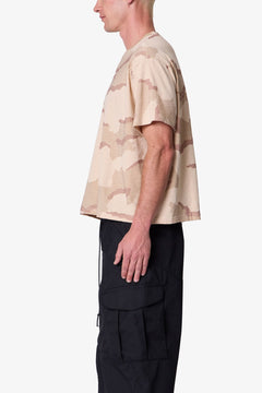 CAMISETA SLUB ESTAMPADA