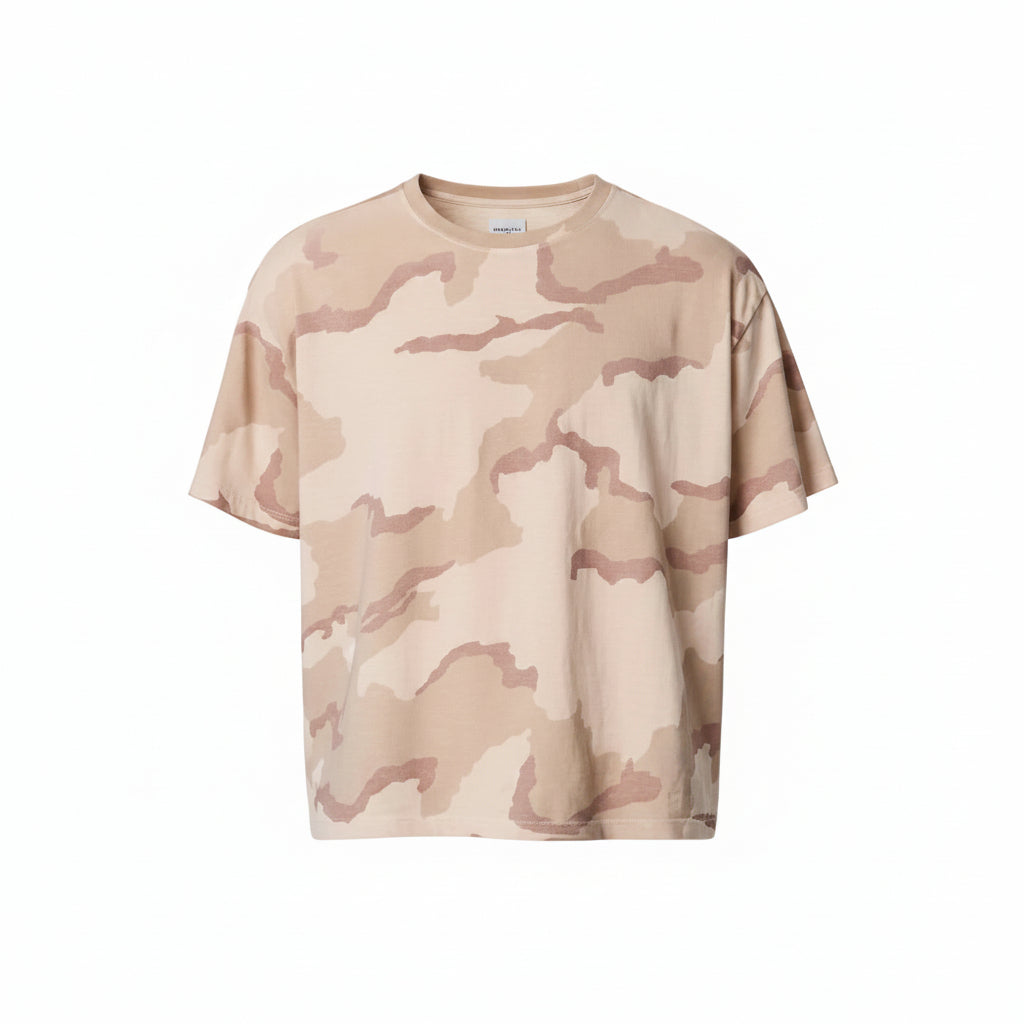 CAMISETA SLUB ESTAMPADA