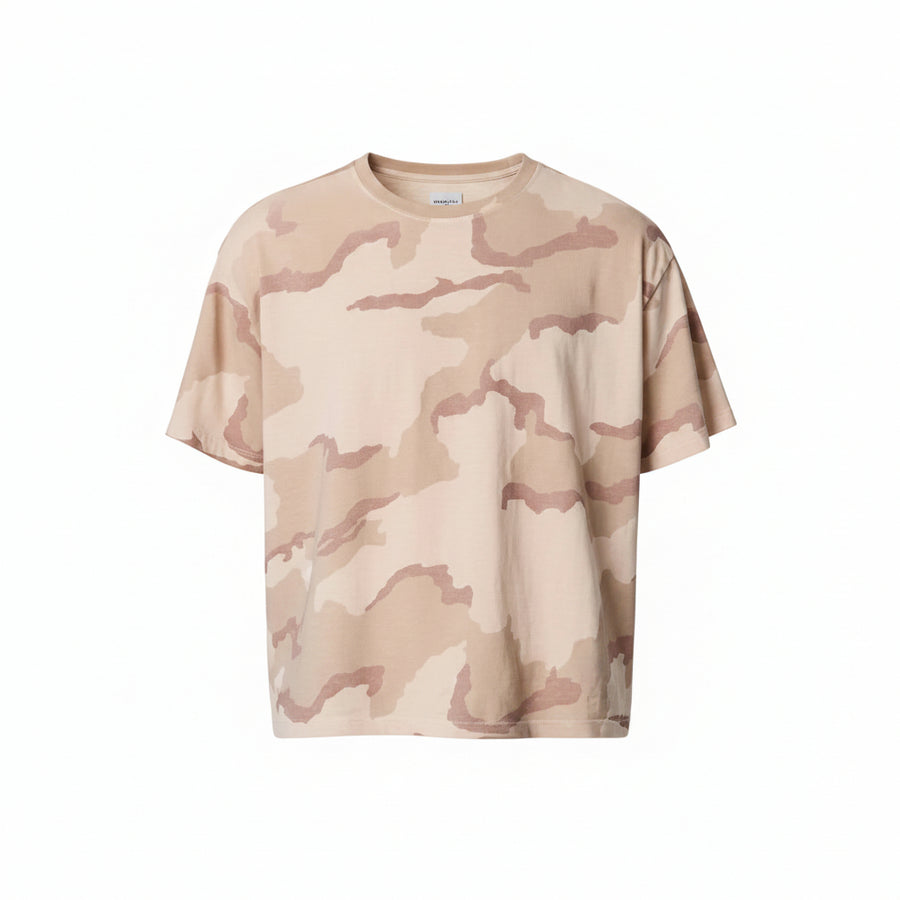 CAMISETA SLUB ESTAMPADA