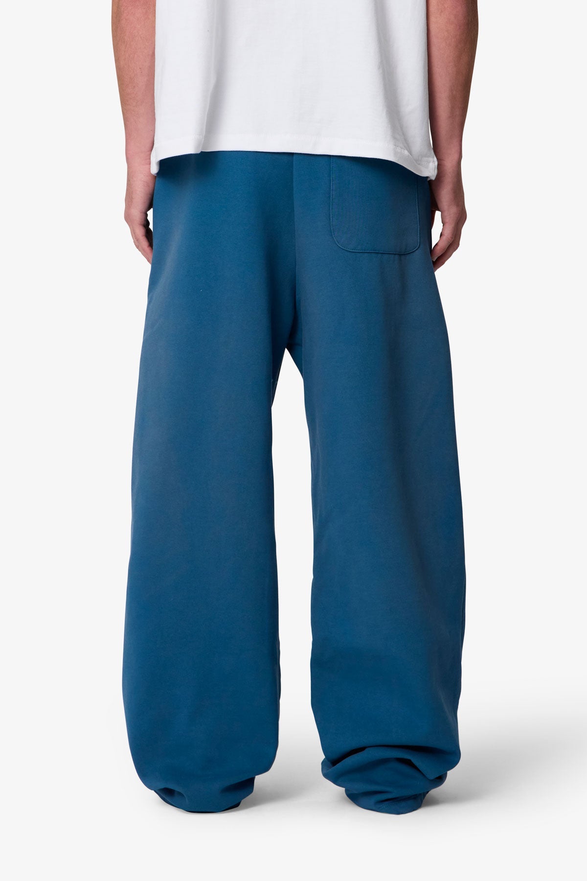 PANTALONES DE CHÁNDAL WEST DOBLE RODILLA · AZUL OSCURO